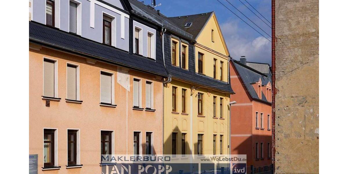 Etagenwohnung Greiz - 2 Zimmer, 52 m&sup2;, 337&euro; | Angebot:26202254