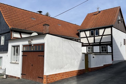 1 Familienwohnhaus m. Ergänzungsbau sowie Nebengelass + Garage - Haus Neustadt an der Orla | Angebot:27536652