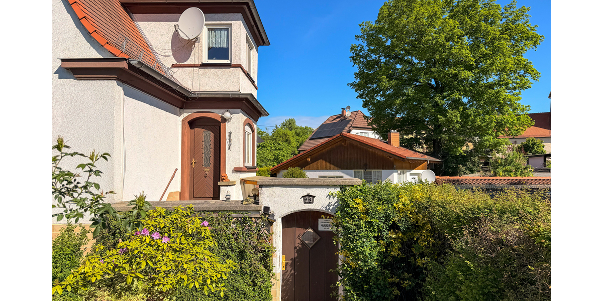 Einfamilienhaus mit Poolhaus, Wintergarten, Nebengebäuden und viel Grundstück! - Einfamilienhaus Gera Lusan | Angebot:26711055