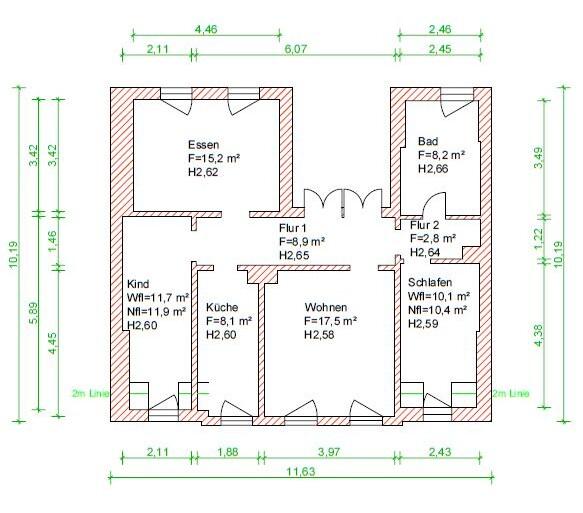 Dachgeschoßwohnung Greiz - 4 Zimmer, 83 m&sup2;, 520&euro; | Angebot:26476621