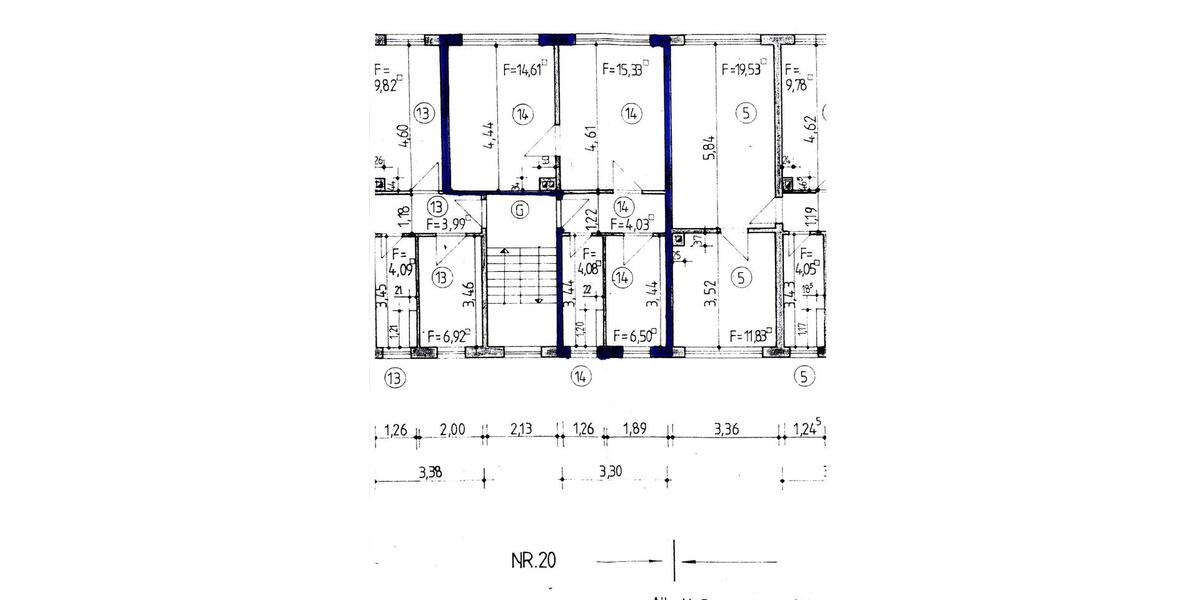 Etagenwohnung Neustadt an der Orla - 2 Zimmer, 54 m&sup2;, 42.000&euro; | Angebot:26446687