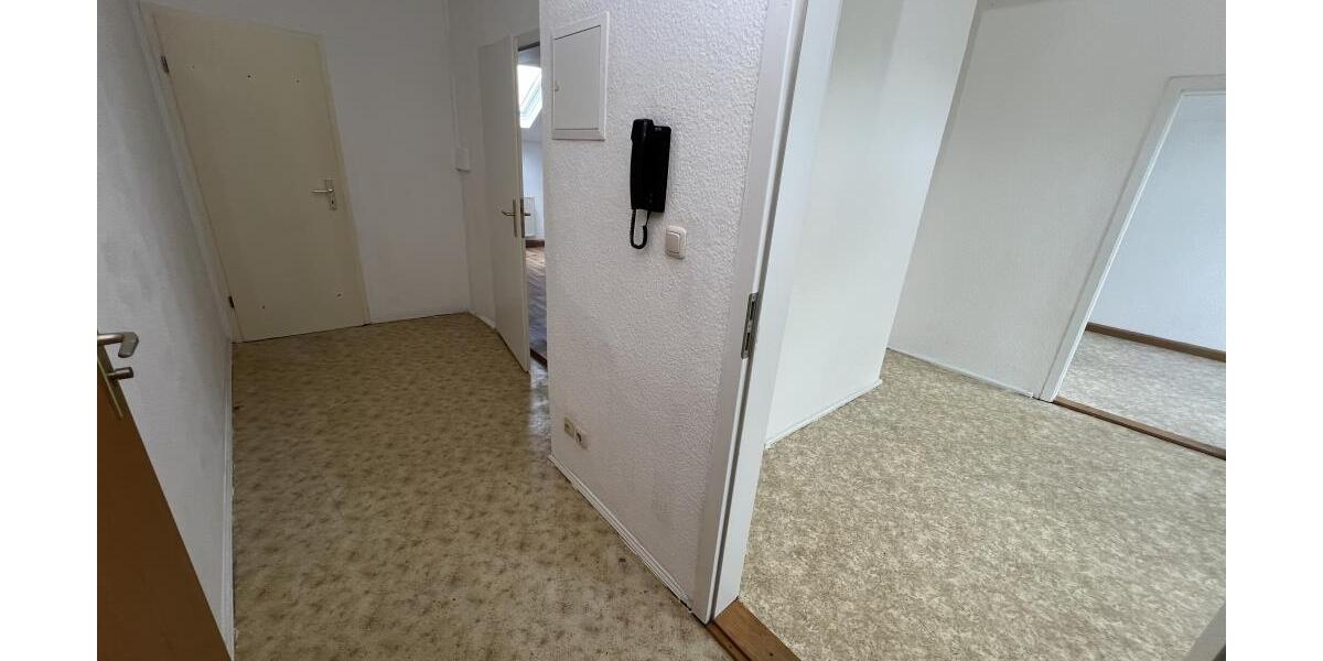 Preiswerte 2 DG-Zimmer Wohnung im Zentrum von Weida! - Dachgeschoßwohnung Weida Liebsdorf | Angebot:26146311