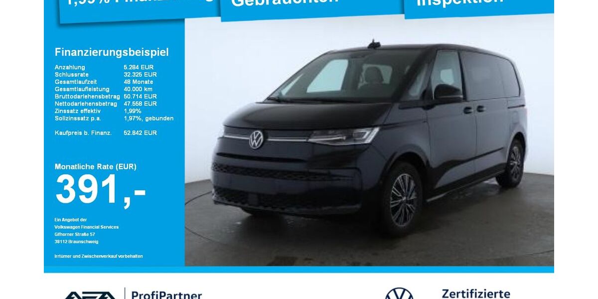 VW T7 Multivan 10.098 km 52.736 € Gera 07546