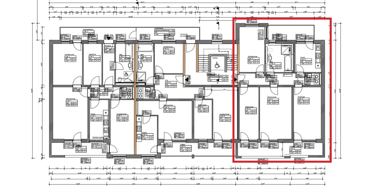 Moderne 4-Raum Wohnung mit Balkon & Loggia - Neubau am Reuß Park - Etagenwohnung Gera Alt-Bieblach | Angebot:26646682