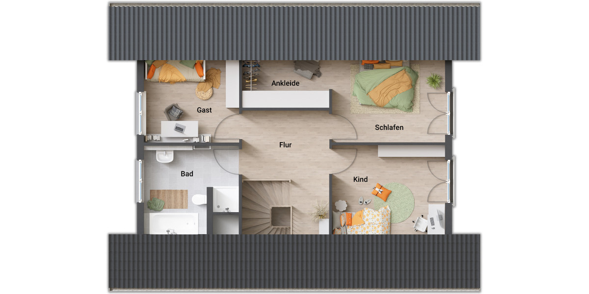 Einfamilienhaus Brahmenau Culm - 5 Zimmer, 128 m&sup2;, 344.640&euro; | Angebot:25957315
