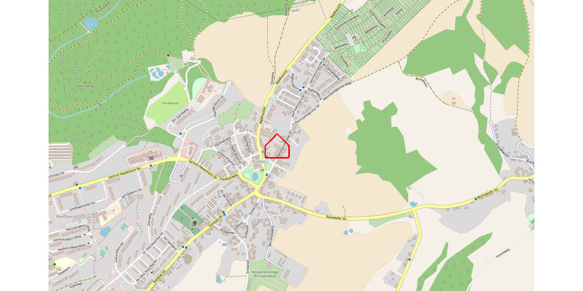 Singlewohnung in Pohlitz 1 zimmer