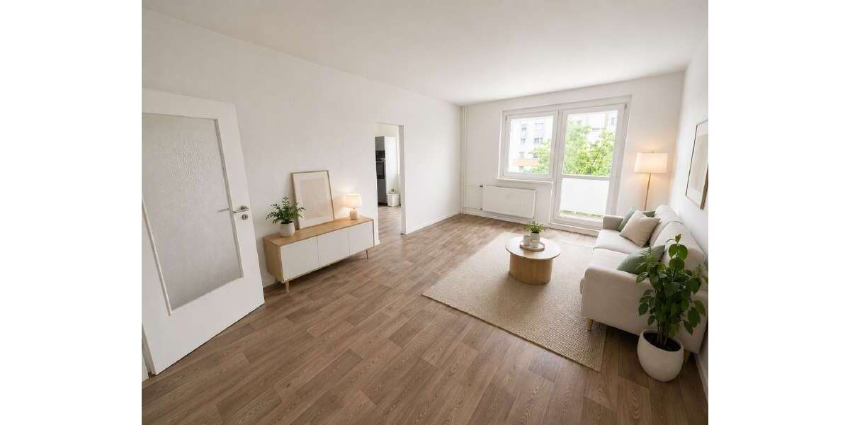 Etagenwohnung Gera Lusan - 3 Zimmer, 68 m&sup2;, 375&euro; | Angebot:26828061