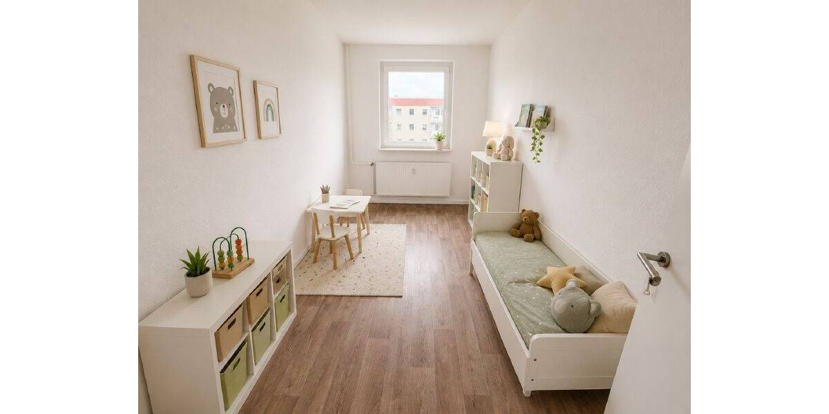Etagenwohnung Gera Lusan - 3 Zimmer, 68 m&sup2;, 375&euro; | Angebot:26834623