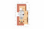 Sehr helle 2 Raum-Whg. mit Ausblick über die Stadt und Garage und *Bungalow auf dem Grundstück - Dachgeschoßwohnung Gera Ostviertel | Angebot:26334867