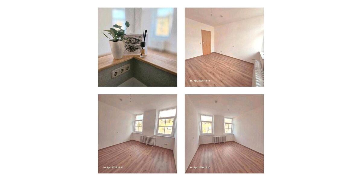 Etagenwohnung Greiz - 3 Zimmer, 59 m&sup2;, 355&euro; | Angebot:26262177