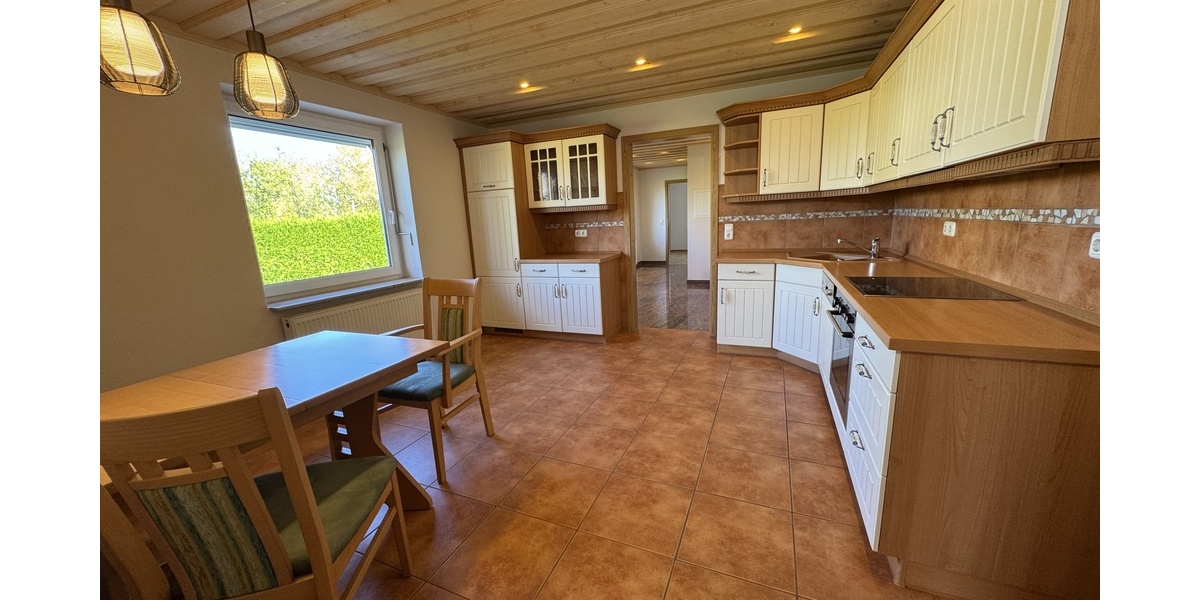 Haus zur Miete mit Einbauküche, Möbel, Wintergarten, Terrasse! Garten! Carport! - Bungalow Gera Alt-Bieblach | Angebot:27718786
