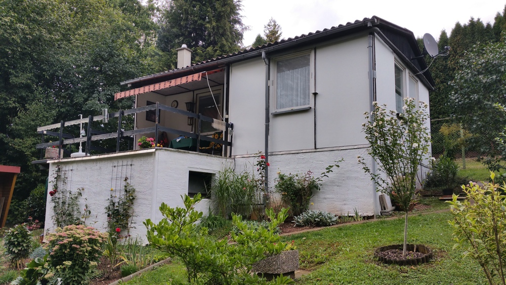 Pachtgarten mit Bungalow und Nebengelass in Ronneburgs Neuer Landschaft - Bungalow Ronneburg | Angebot:26387024