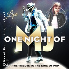One Night Of MJ - The Tribute To The King Of Pop! 29.03.2026 Goldener Pflug