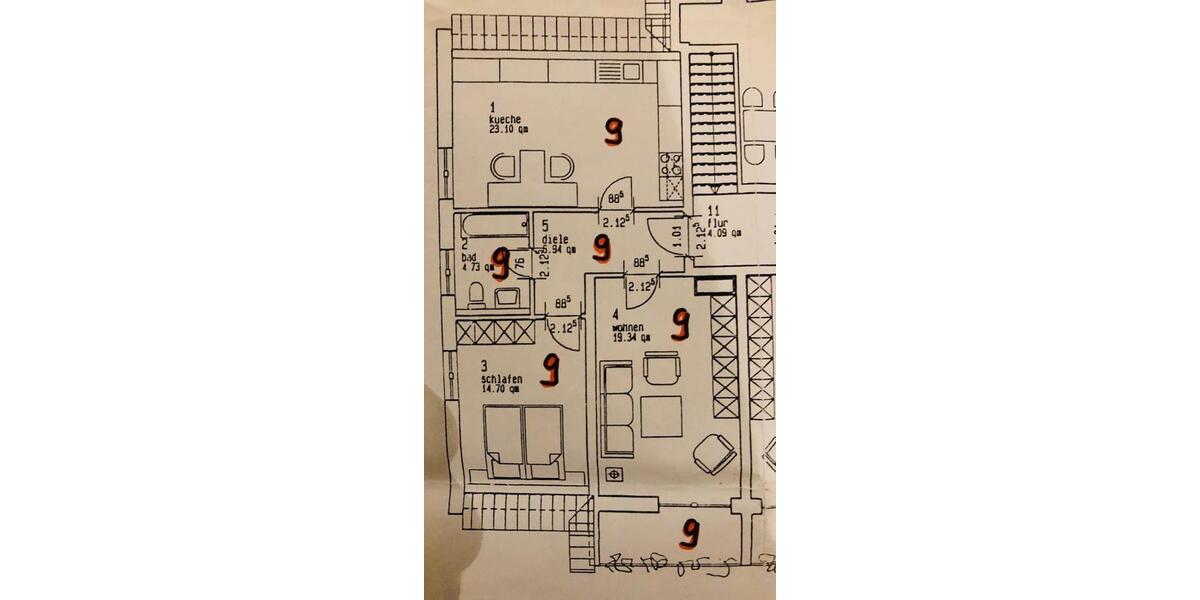 Dachgeschoßwohnung Pölzig - 3 Zimmer, 67 m&sup2;, 84.500&euro; | Angebot:27222446