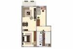 Etagenwohnung Altenburg Südost - 3 Zimmer, 59 m&sup2;, 335&euro; | Angebot:26555426