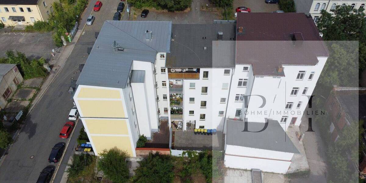 Etagenwohnung Gera Innenstadt - 2 Zimmer, 52 m&sup2;, 350&euro; | Angebot:26273818