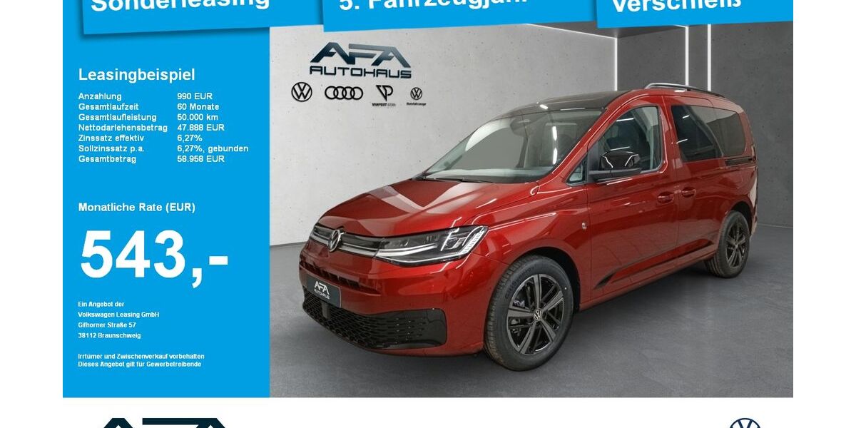 VW Caddy 5.000 km 47.887 &euro; Gera 07546