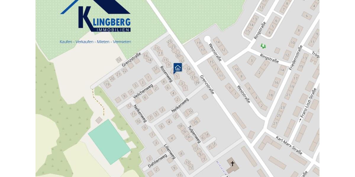Erdgeschoßwohnung Elsteraue - 3 Zimmer, 75 m&sup2;, 750&euro; | Angebot:24779055