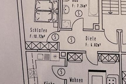 Wohnung Altenburg - 2 Zimmer, 54 m&sup2;, 491&euro; | Angebot:25255539
