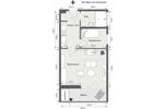 Etagenwohnung Gera - 1 Zimmer, 45 m&sup2;, 406&euro; | Angebot:25984852