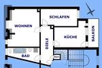 Dachgeschoßwohnung Greiz - 2 Zimmer, 60 m&sup2;, 300&euro; | Angebot:26491110