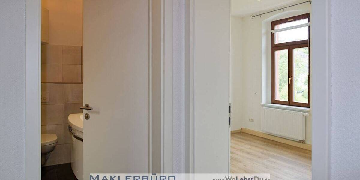 Etagenwohnung Greiz Irchwitz - 2 Zimmer, 85 m&sup2;, 600&euro; | Angebot:26879059