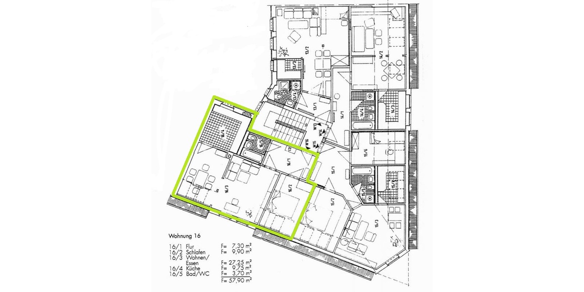 Vermietete DG Eigentumswohnung in Gera-Zwötzen! - Etagenwohnung Gera Zwötzen | Angebot:26386093