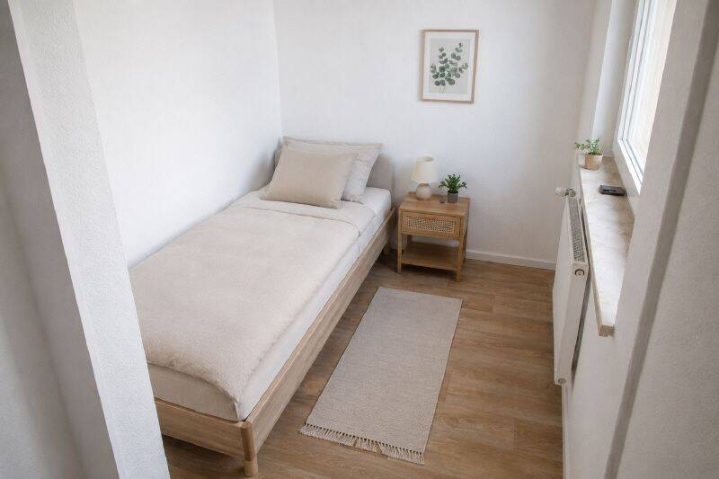 Etagenwohnung Gera Lusan - 1 Zimmer, 32 m&sup2;, 210&euro; | Angebot:26859157