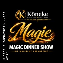 Magic Dinner Show mit 3-Gang-Menü - Die besondere Dinner Show 26.02.2027 Schlossrestaurant Droyßig