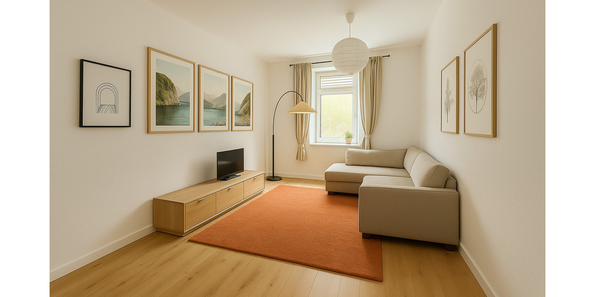 *** MÖBLIERTE Wohnung | Hochparterre | Balkon *** 3 zimmer