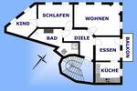 Etagenwohnung Greiz Irchwitz - 3 Zimmer, 85 m&sup2;, 600&euro; | Angebot:26851229