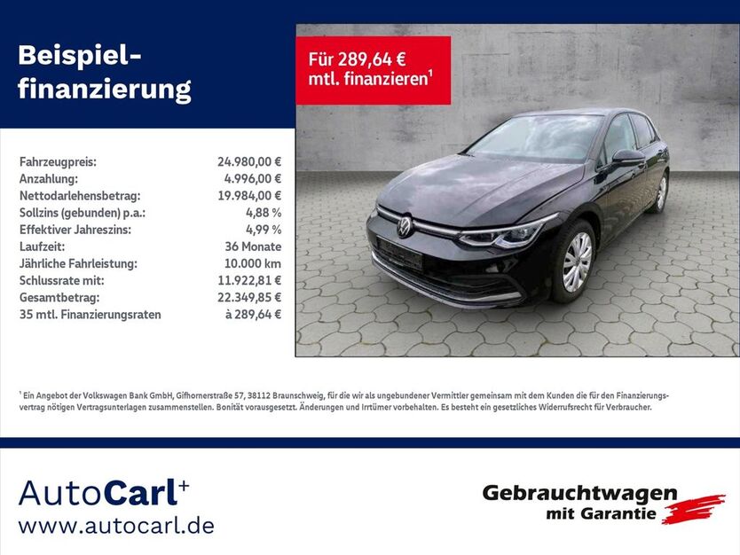 VW Golf 67.500 km 24.980 € Reichenbach 08468