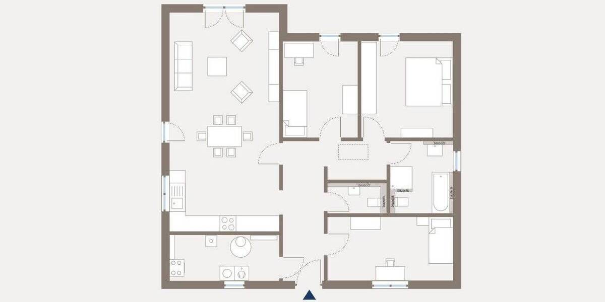Bungalow Fraureuth Beiersdorf - 4 Zimmer, 116 m&sup2;, 258.009&euro; | Angebot:26917260