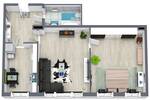 Etagenwohnung Meerane - 2 Zimmer, 58 m&sup2;, 320&euro; | Angebot:25969547
