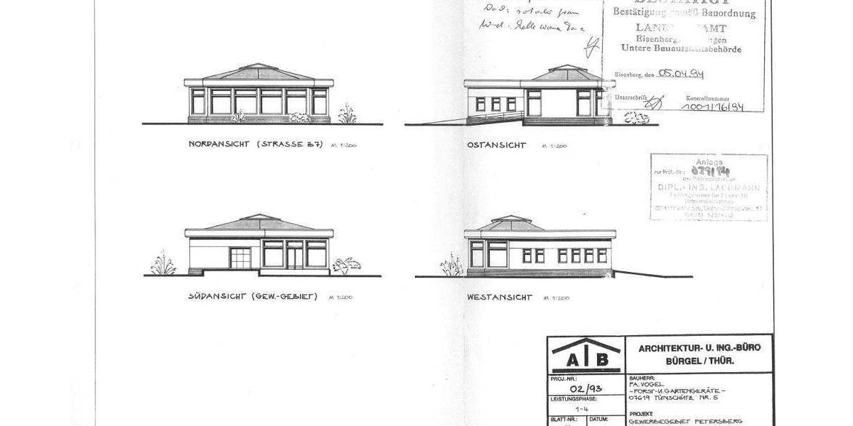 Gewerbeobjekt Petersberg Gewerbegebiet - 190.000&euro; | Angebot:25802123