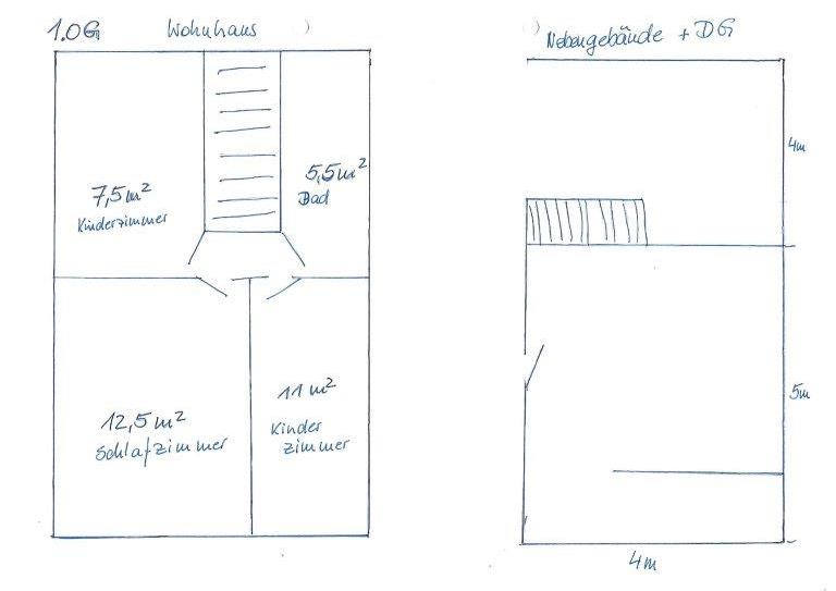 Doppelhaushälfte Langenwetzendorf - 5 Zimmer, 87 m&sup2;, 170.000&euro; | Angebot:26308625