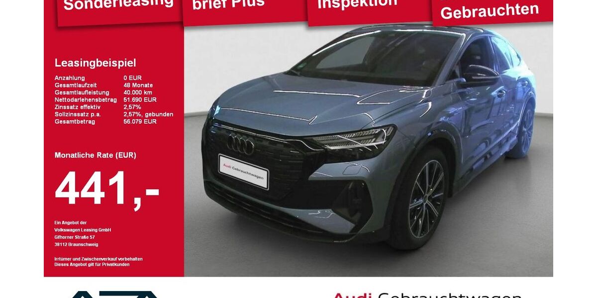 Audi Q4 e-tron 5.343 km 51.444 € Gera 07546