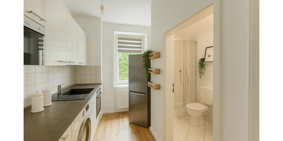 *** MÖBLIERTE Wohnung | Hochparterre | Balkon *** 3 zimmer