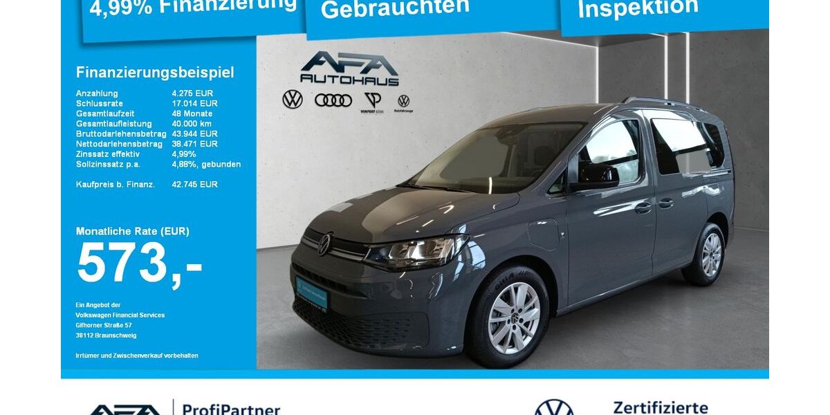 VW Caddy 20.000 km 42.745 € Gera 07546