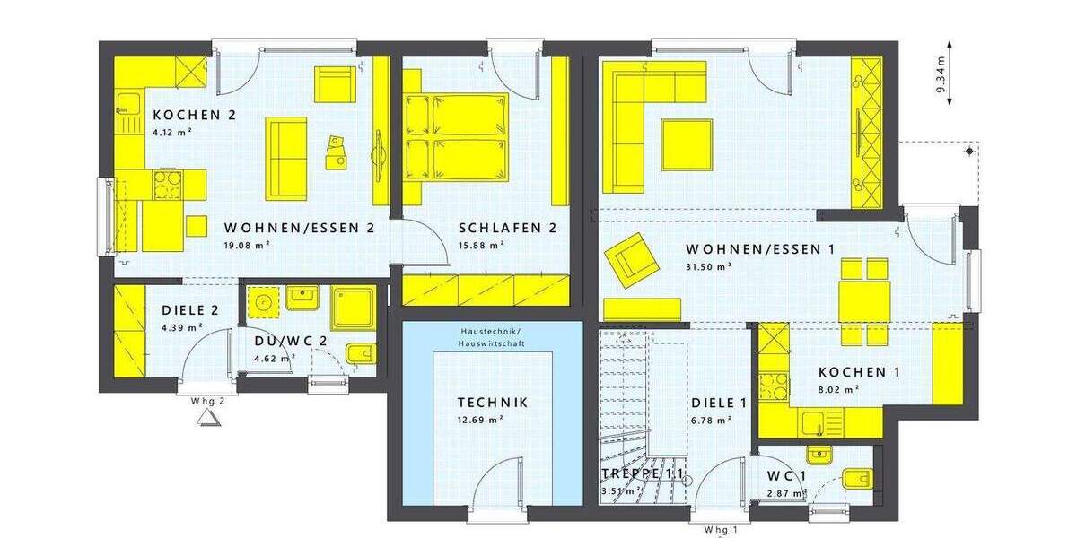 Mehrfamilienhaus, Wohnhaus Hermsdorf - 7 Zimmer, 183 m&sup2;, 775.064&euro; | Angebot:25879502