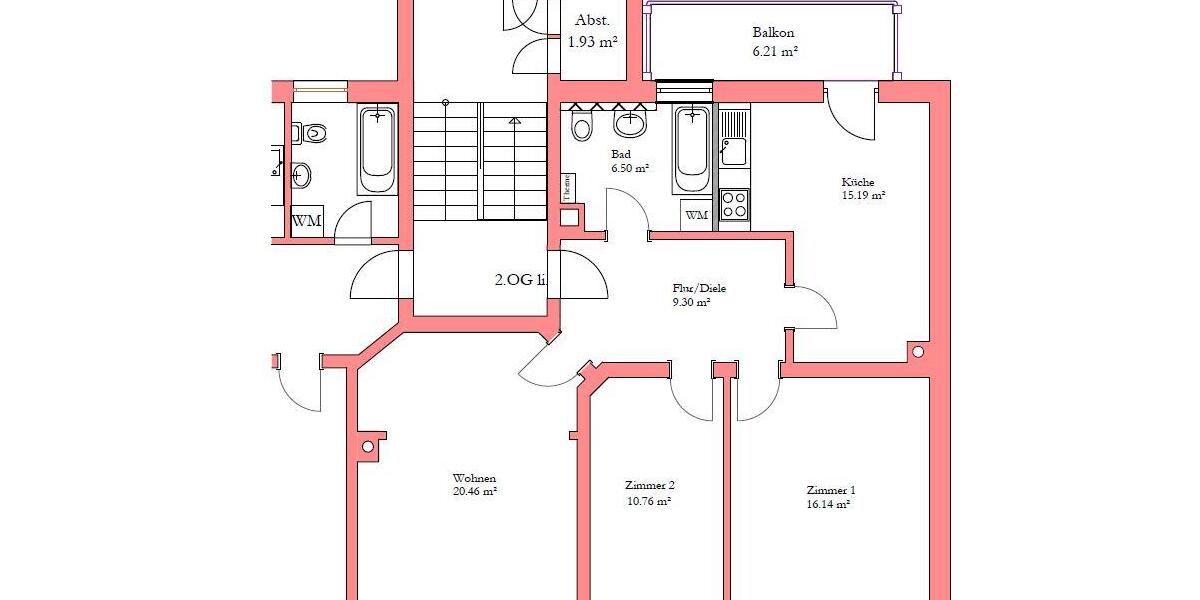 Natur pur! Gessentalstraße! 3 Raum-Whg. mit Balkon und mit Blick ins Grüne! - Etagenwohnung Gera Zschippern | Angebot:26716740
