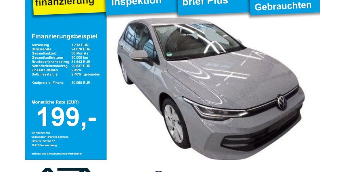 VW Golf 10.485 km 30.950 &euro; Gera 07546