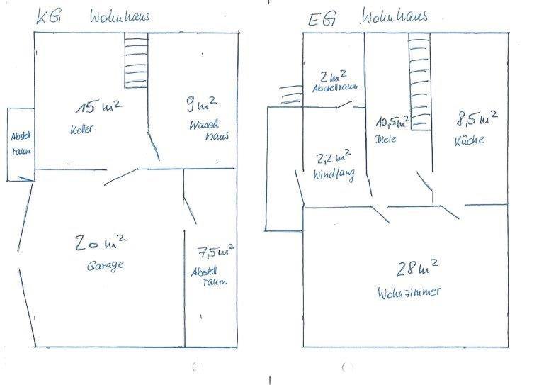 Doppelhaushälfte Langenwetzendorf - 5 Zimmer, 70 m&sup2;, 170.000&euro; | Angebot:26308625