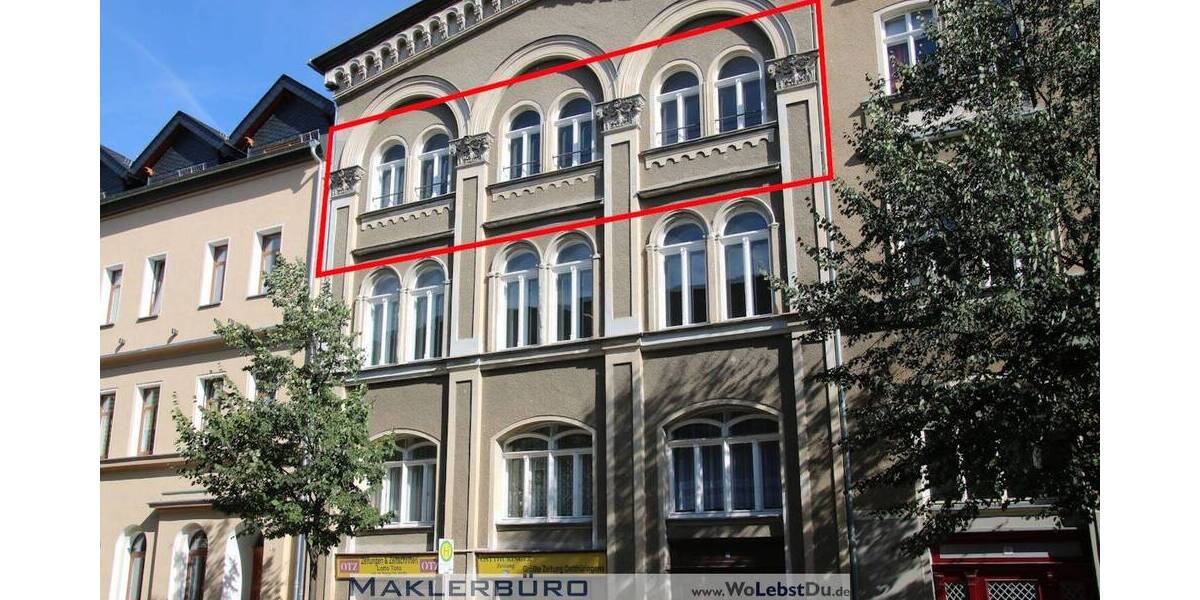 Etagenwohnung Greiz Irchwitz - 4 Zimmer, 128 m&sup2;, 520&euro; | Angebot:26851230