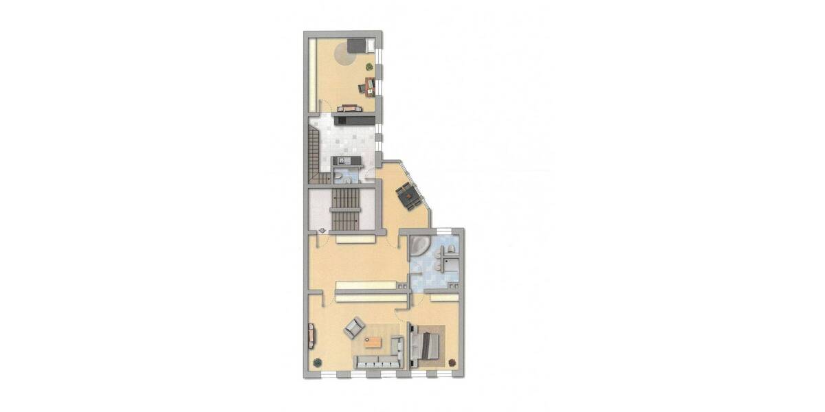Etagenwohnung Gera Innenstadt - 4 Zimmer, 152 m&sup2;, 890&euro; | Angebot:26824943