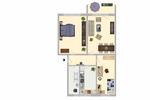Etagenwohnung Hermsdorf - 3 Zimmer, 60 m&sup2;, 350&euro; | Angebot:26279106
