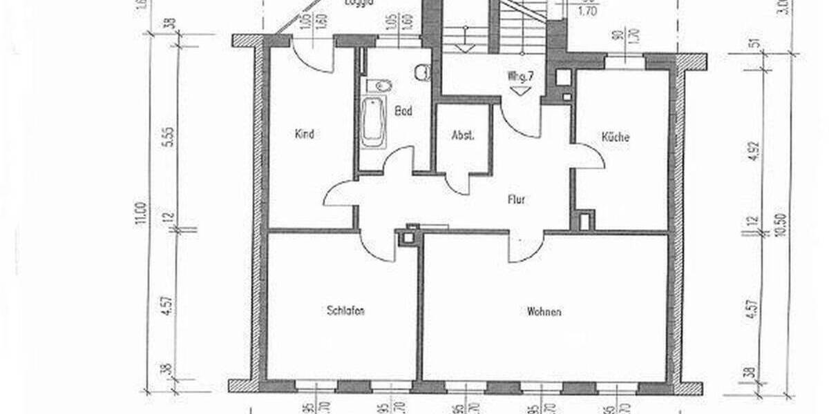 Etagenwohnung Gera Debschwitz - 3 Zimmer, 92 m&sup2;, 590&euro; | Angebot:26154514