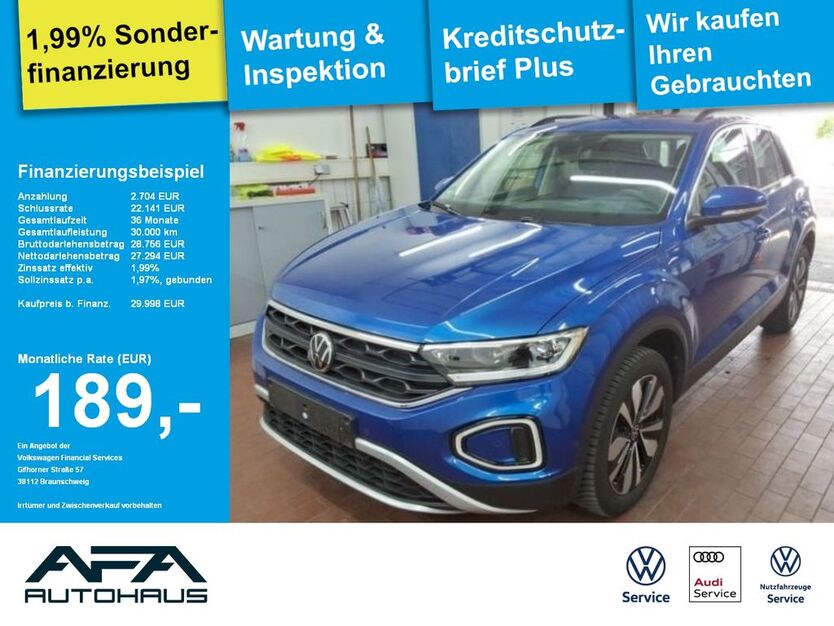 VW T-Roc 16.396 km 29.998 € Weida 07570