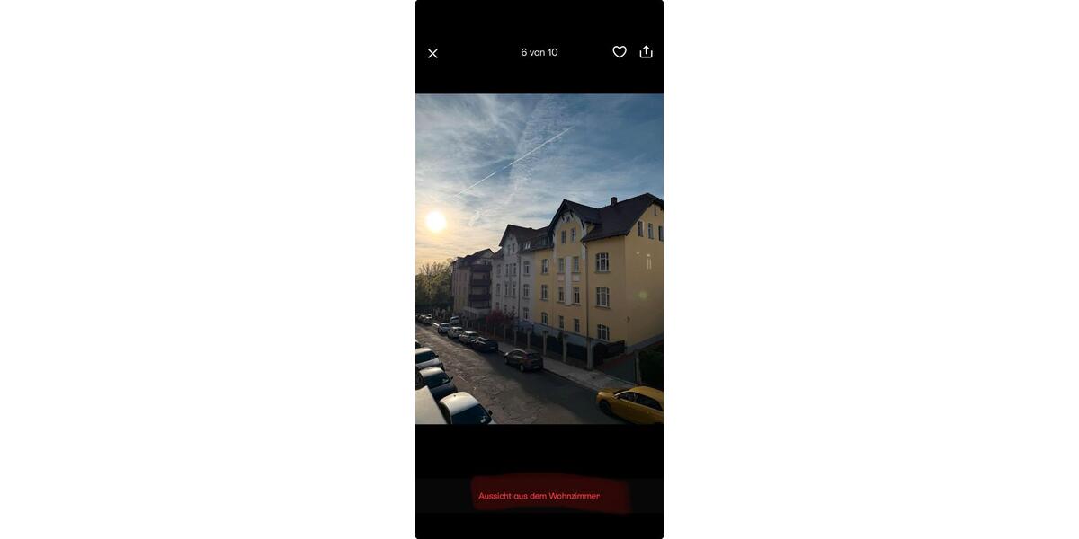 Etagenwohnung Altenburg - 2 Zimmer, 55 m&sup2;, 565&euro; | Angebot:26634658