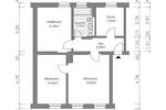 Etagenwohnung Gera Leumnitz - 3 Zimmer, 63 m&sup2;, 345&euro; | Angebot:26826607